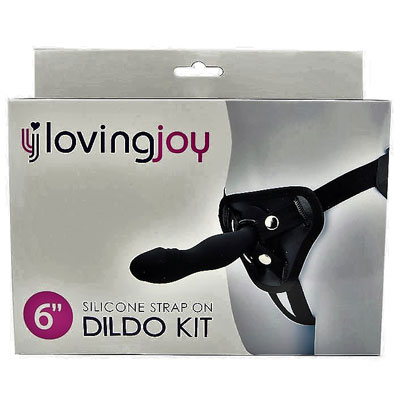 STRAP ON LOVING JOY 6 INCH