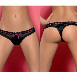 MELIDIA THONG BLACK XXL