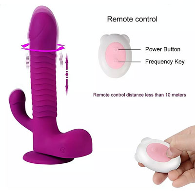 VIBRATORE RABBIT ANGUS - immagine 3