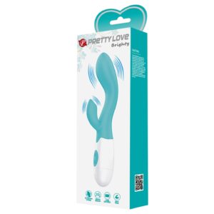Vibratore Rabbit Brighty NERO/ TIFFANY