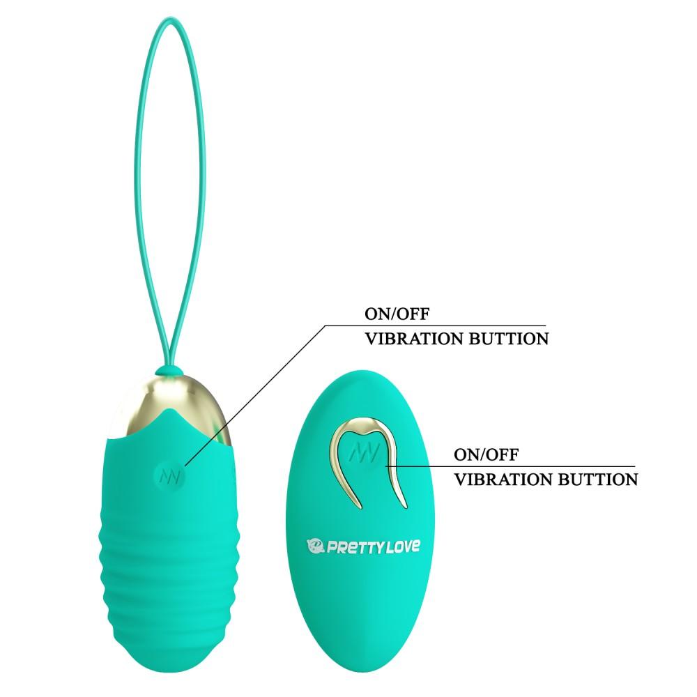 OVETTO VIBRANTE con telecomando multi-velocità GREEN JESSICA - immagine 4