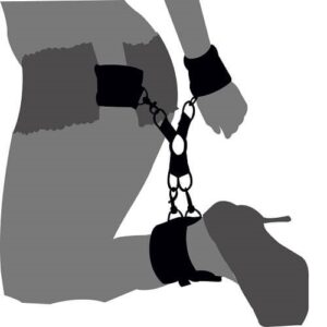 SET BDSM COSTRITTIVO Loving Joy Set di cravatte CON POLSIERE E CAVIGLIERE