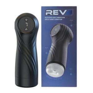MASTURBATORE Rev Masturbatore maschile che succhia e vibra/rev sucking and vibration male masturbator