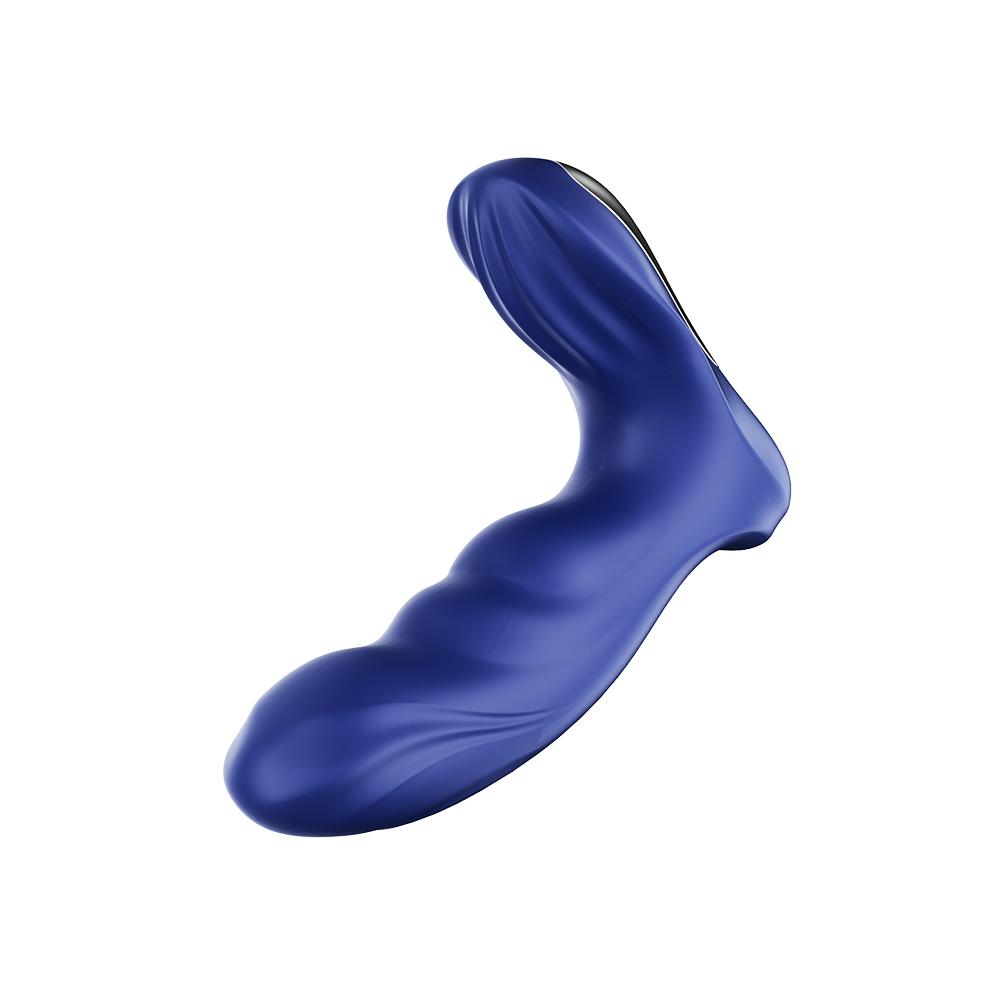 STIMOLATORE PROSTATICO VIBRATION -DUAL MOTOR BLUE-BEGINNER - immagine 4
